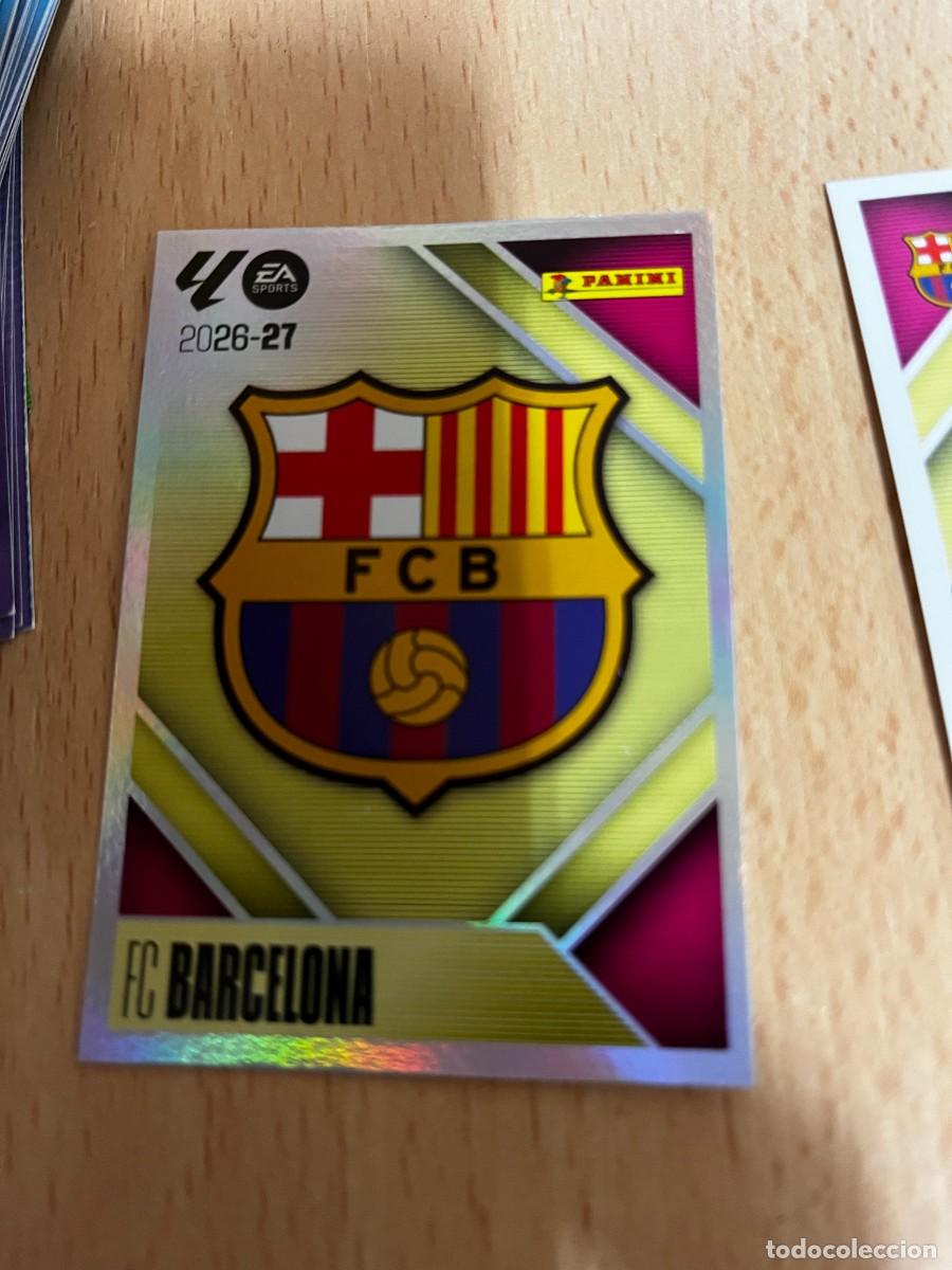 Fu&szlig;ball-Sticker: LIGA ESTE 2026 2027 26 27 PANINI N&ordm; 1 ESCUDO BARCELONA