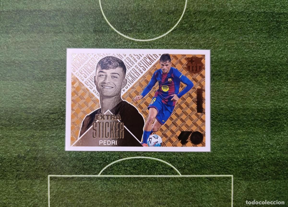 Fu&szlig;ball-Sticker: LIGA ESTE 2026 2027 PEDRI EXTRA STICKER BRONCE F.C BARCELONA