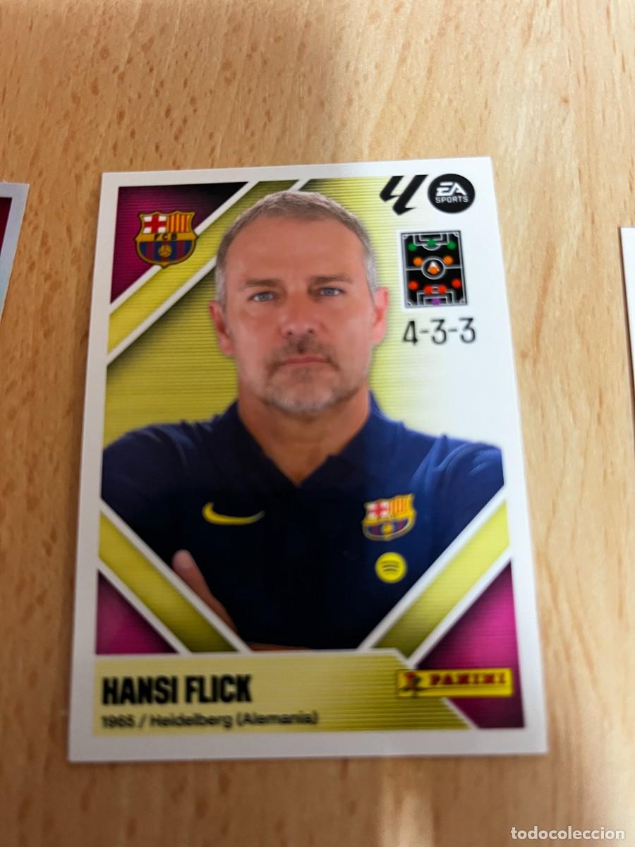 Fu&szlig;ball-Sticker: LIGA ESTE 2026 2027 26 27 PANINI N&ordm; 2 HANSI FLICK BARCELONA