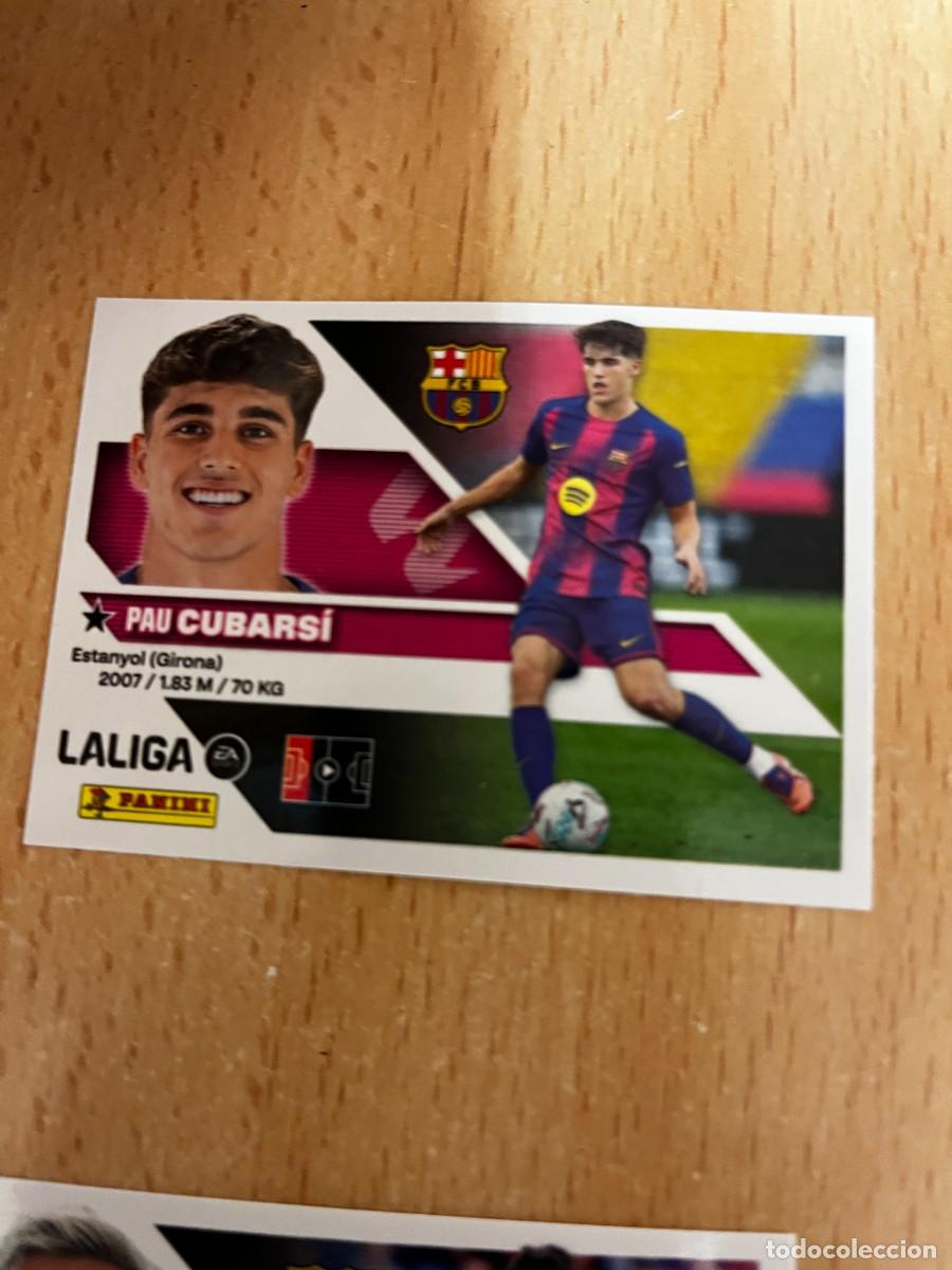 Cromos de f&uacute;tbol: LIGA ESTE 2026 2027 26 27 PANINI N&ordm; 7 CUBARSI BARCELONA