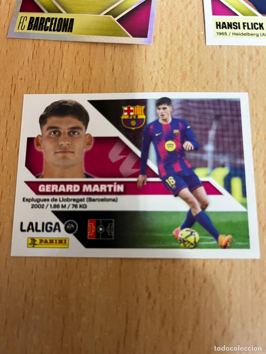 Cromos de f&uacute;tbol: LIGA ESTE 2026 2027 26 27 PANINI N&ordm; 8 GERARD MARTIN BARCELONA