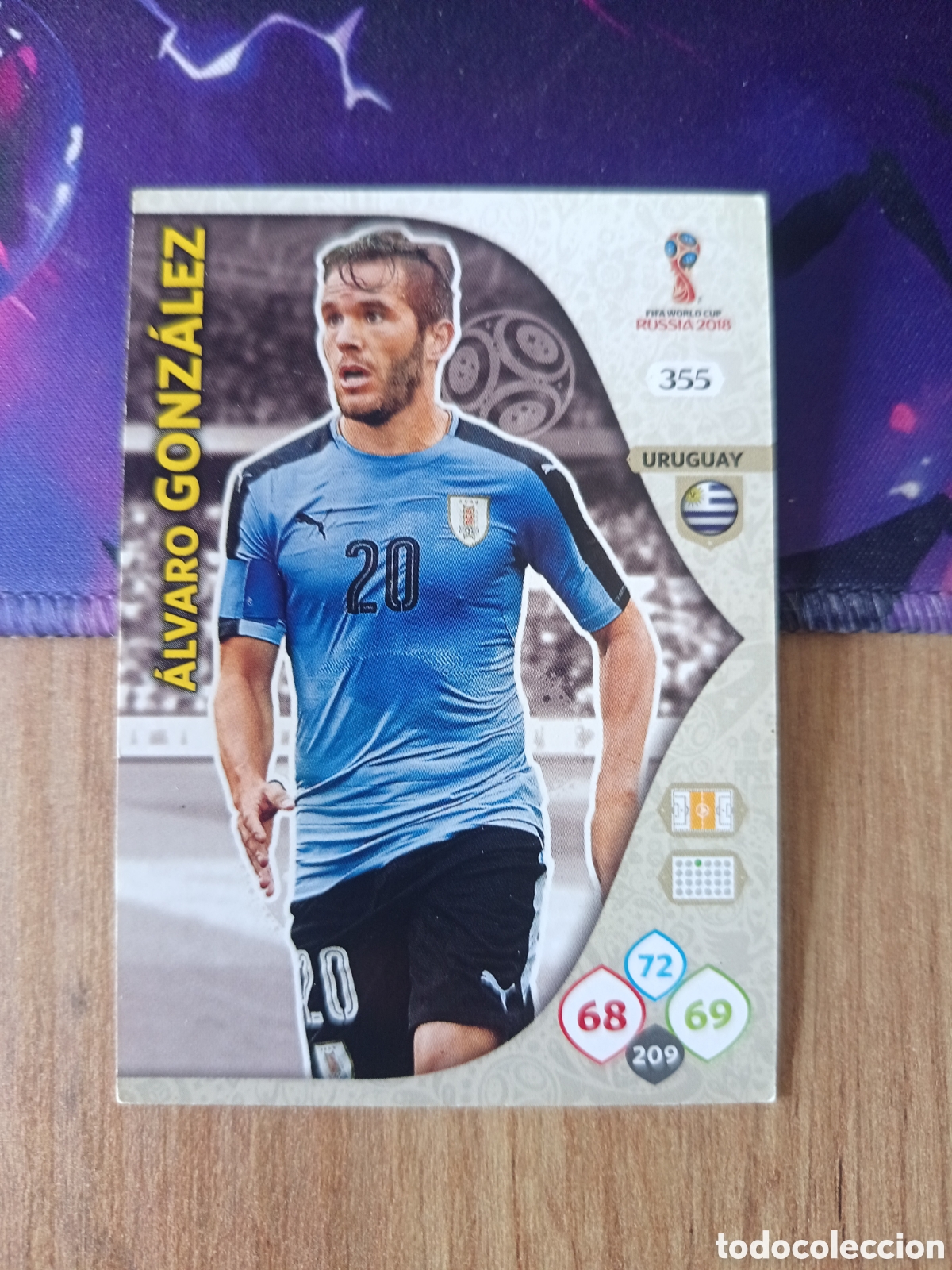 Cromos de f&uacute;tbol: 355 Gonz&aacute;lez adrenalyn mundial fifa world cup 2018 18 rusia
