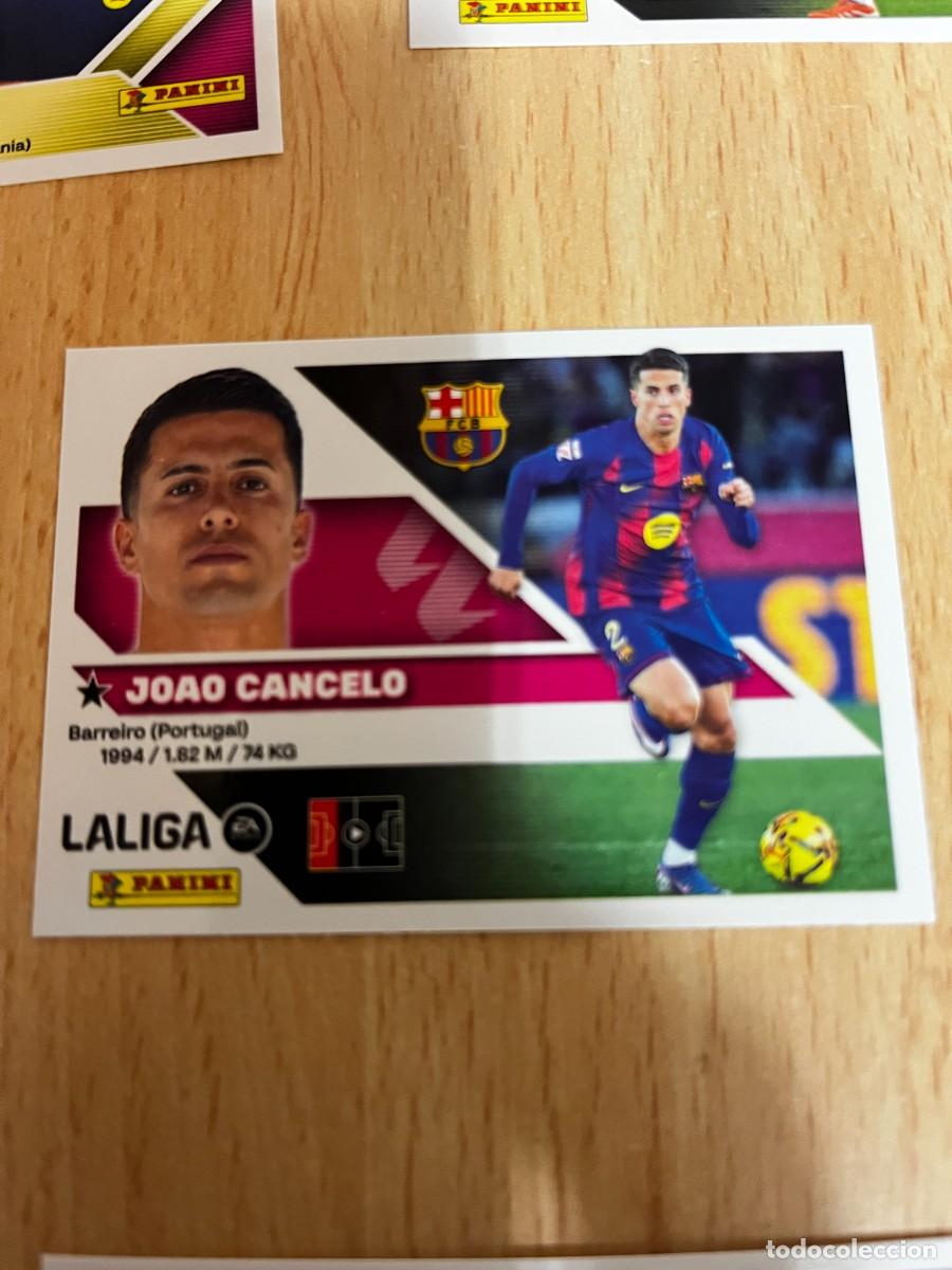 Cromos de f&uacute;tbol: LIGA ESTE 2026 2027 26 27 PANINI N&ordm; 9 JOAO CANCELO BARCELONA