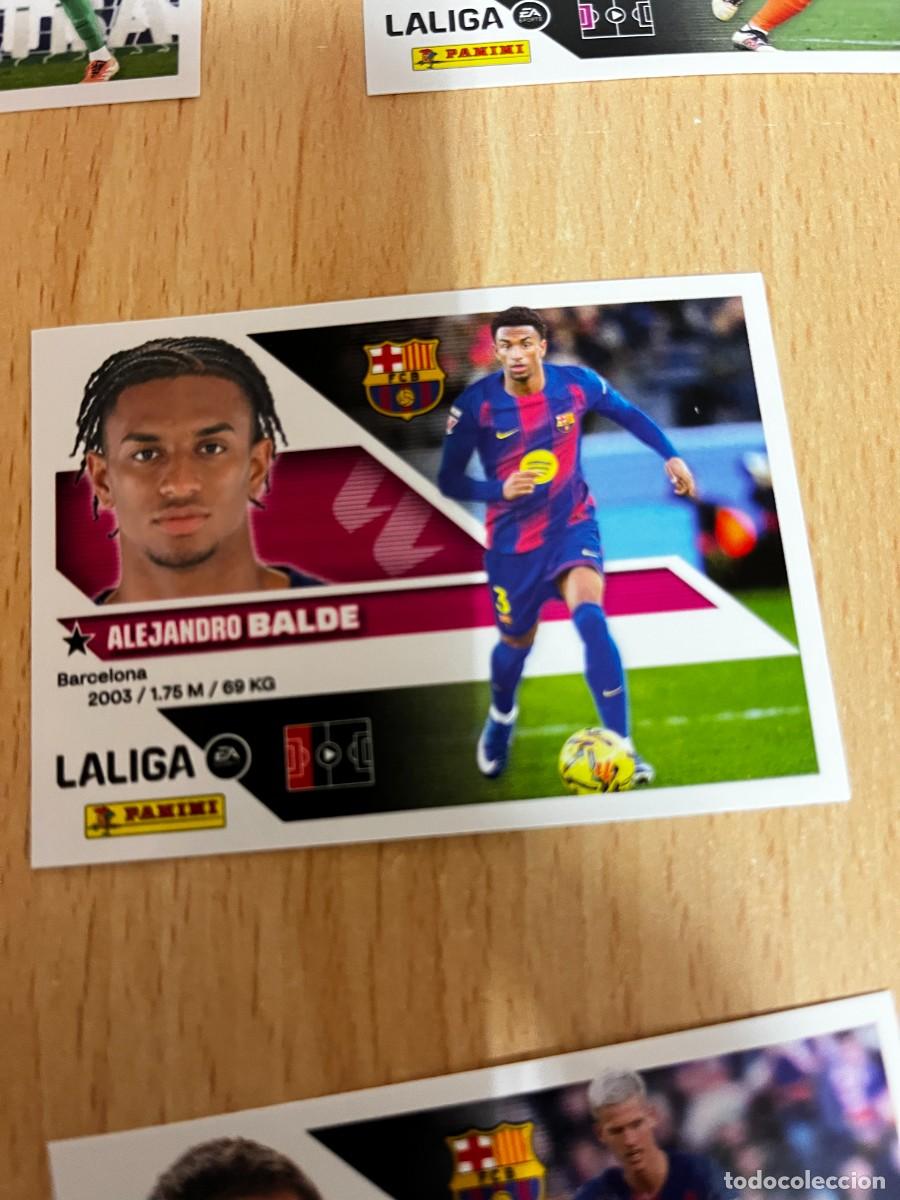 Cromos de f&uacute;tbol: LIGA ESTE 2026 2027 26 27 PANINI N&ordm; 10 BALDE BARCELONA