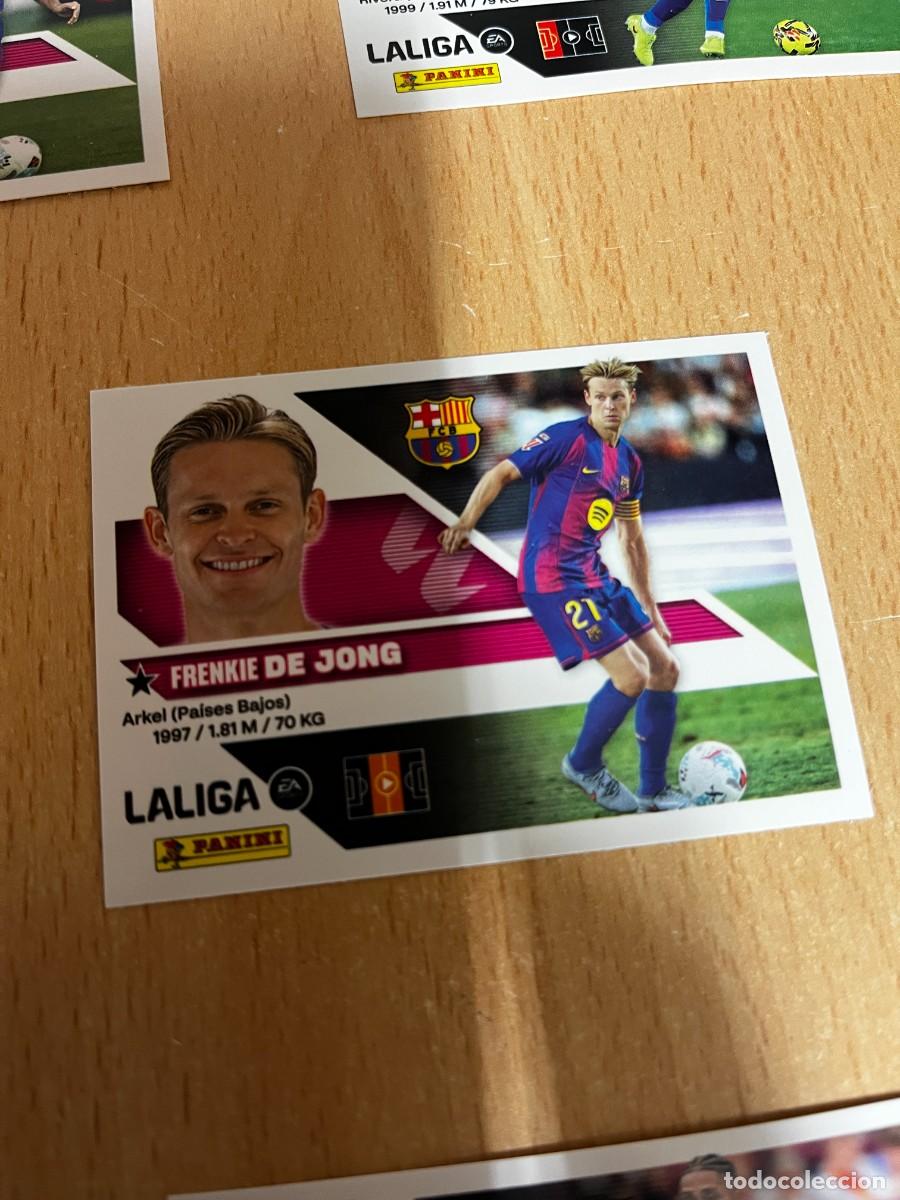 Cromos de f&uacute;tbol: LIGA ESTE 2026 2027 26 27 PANINI N&ordm; 12 DE JONG BARCELONA