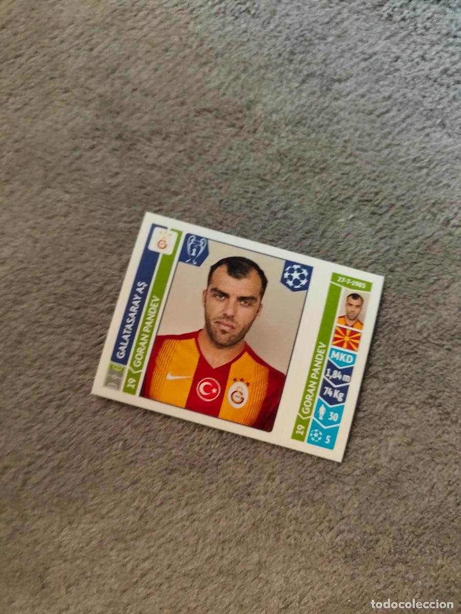 Cromos de f&uacute;tbol: 298 CHAMPIONS LEAGUE 2014 15 GORAN PANDEV GALATASARAY AŞ STICKER PANINI 14 2015 UCL AAM
