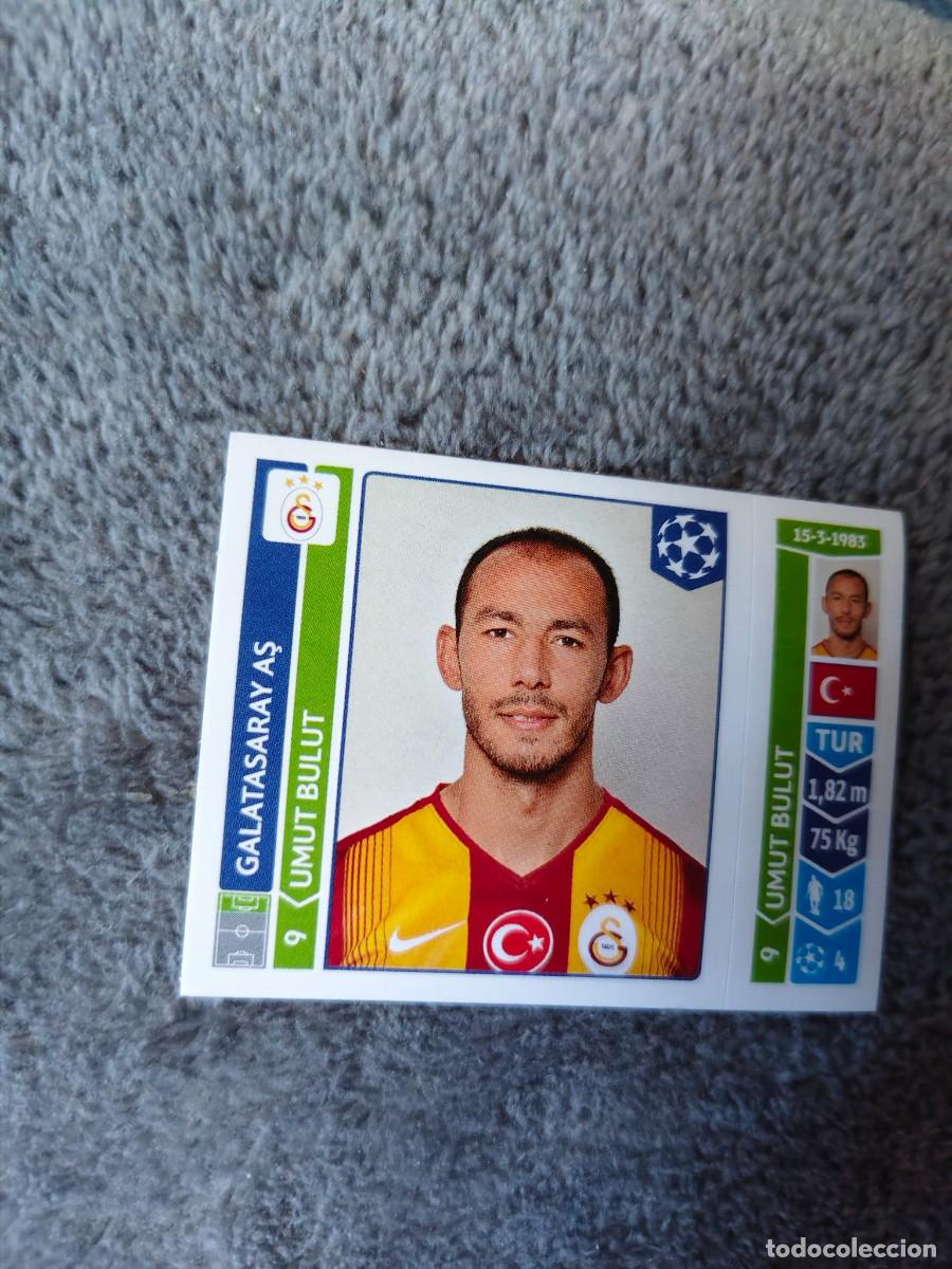 Cromos de f&uacute;tbol: 306 CHAMPIONS LEAGUE 2014 15 UMUT BULUT GALATASARAY AŞ STICKER PANINI 14 2015 UCL AAM