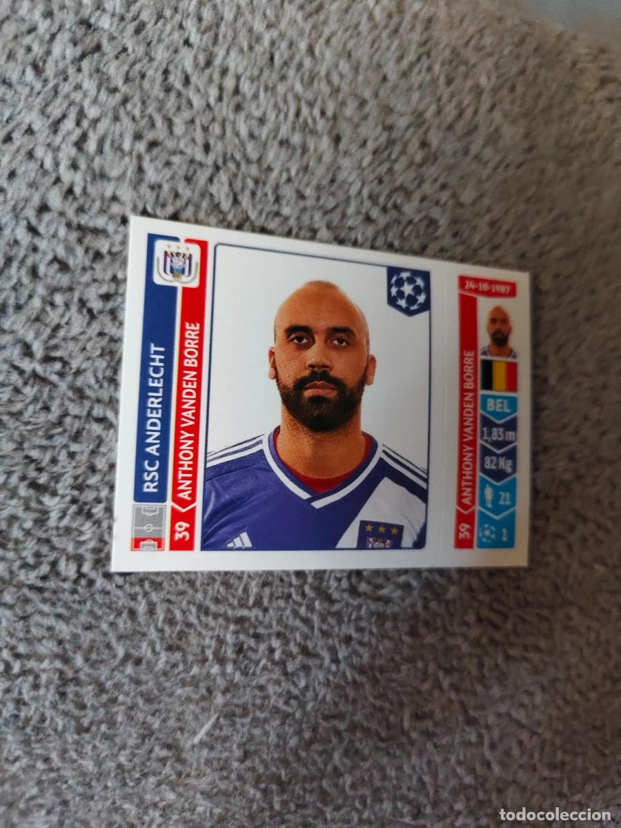 Cromos de f&uacute;tbol: 308 CHAMPIONS LEAGUE 2014 15 ANTHONY VANDEN BORRE RSC ANDERLECHT STICKER PANINI 14 2015 UCL AAM