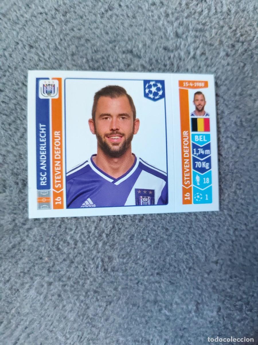 Cromos de f&uacute;tbol: 313 CHAMPIONS LEAGUE 2014 15 STEVEN DEFOUR RSC ANDERLECHT STICKER PANINI 14 2015 UCL AAM