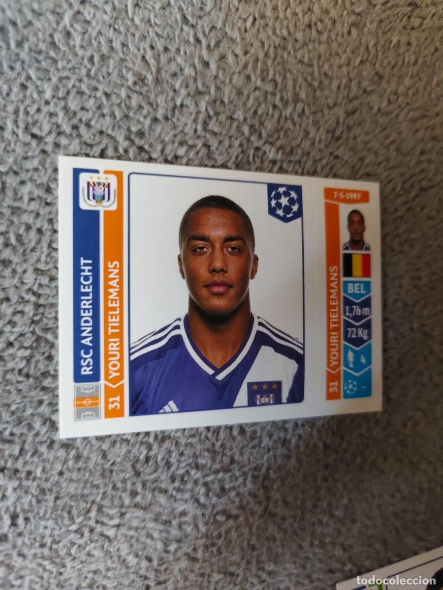 Cromos de f&uacute;tbol: 314 CHAMPIONS LEAGUE 2014 15 YOURI TIELEMANS RSC ANDERLECHT STICKER PANINI 14 2015 UCL AAM