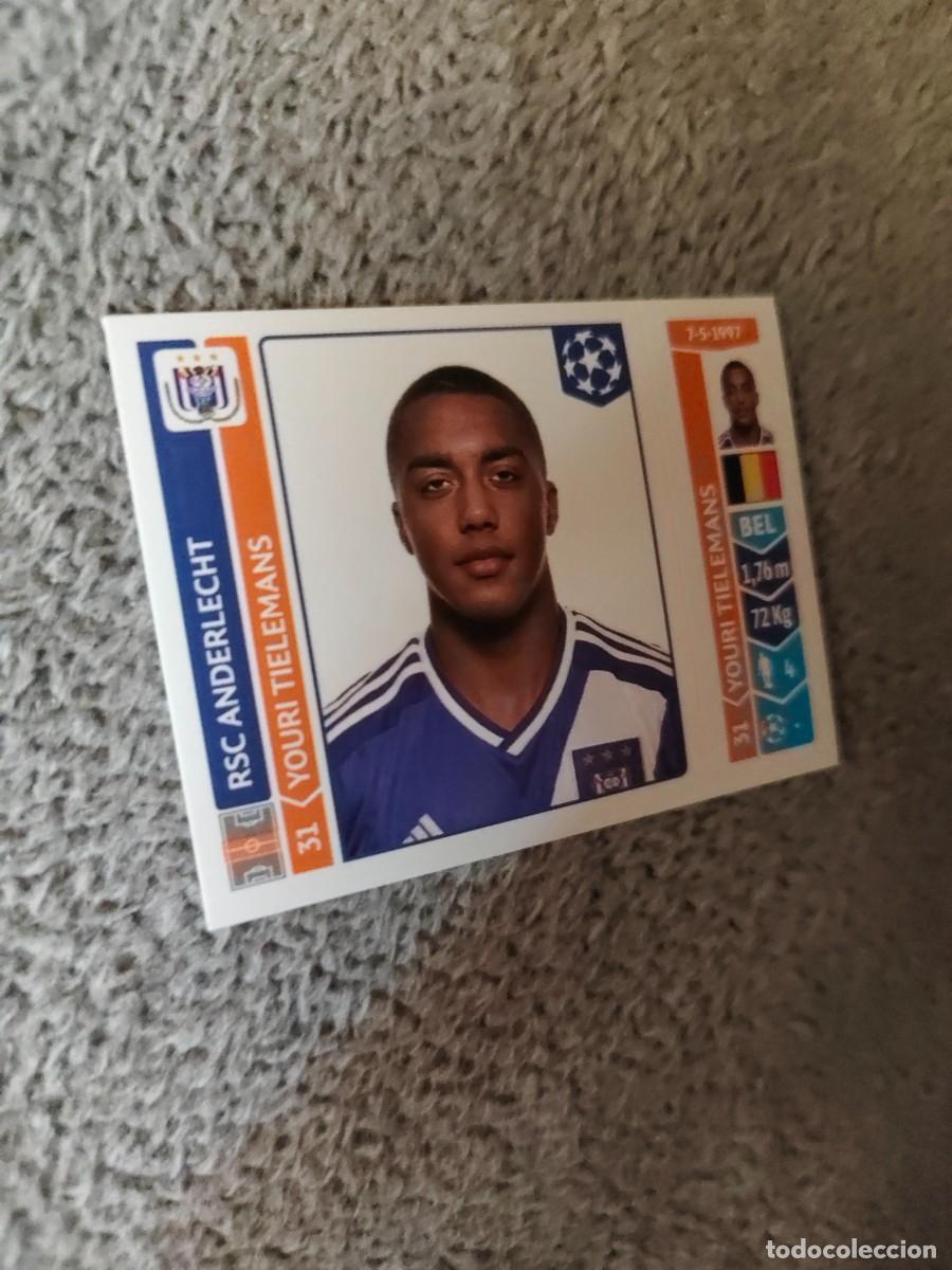 Cromos de f&uacute;tbol: 314 CHAMPIONS LEAGUE 2014 15 YOURI TIELEMANS RSC ANDERLECHT STICKER PANINI 14 2015 UCL AAM