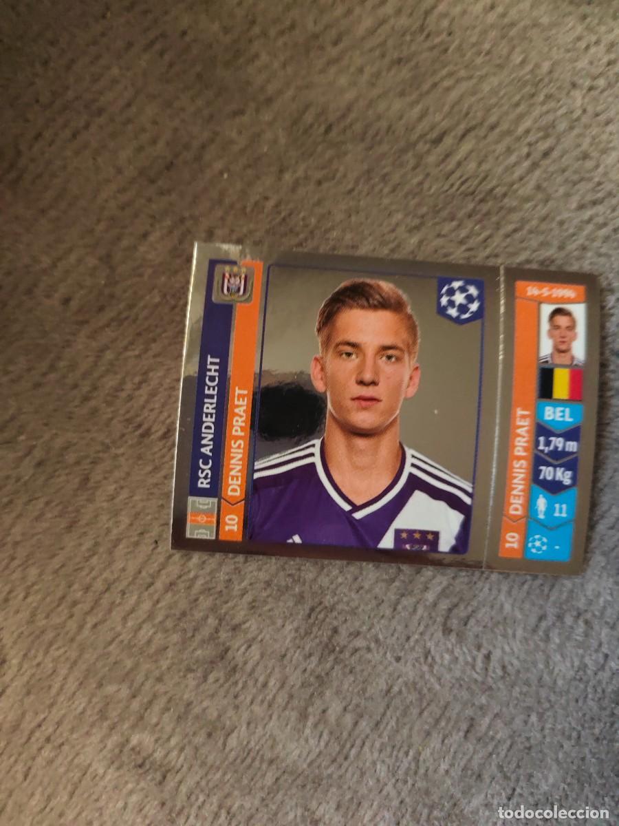 Fu&szlig;ball-Sticker: 315 CHAMPIONS LEAGUE 2014 15 DENNIS PRAET RSC ANDERLECHT STICKER PANINI 14 2015 UCL AAM