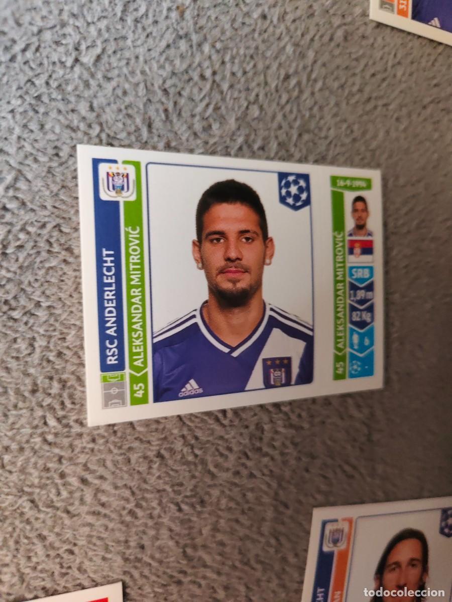 Fu&szlig;ball-Sticker: 317 CHAMPIONS LEAGUE 2014 15 ALEKSANDAR MITROVIĆ RSC ANDERLECHT STICKER PANINI 14 2015 UCL AAM