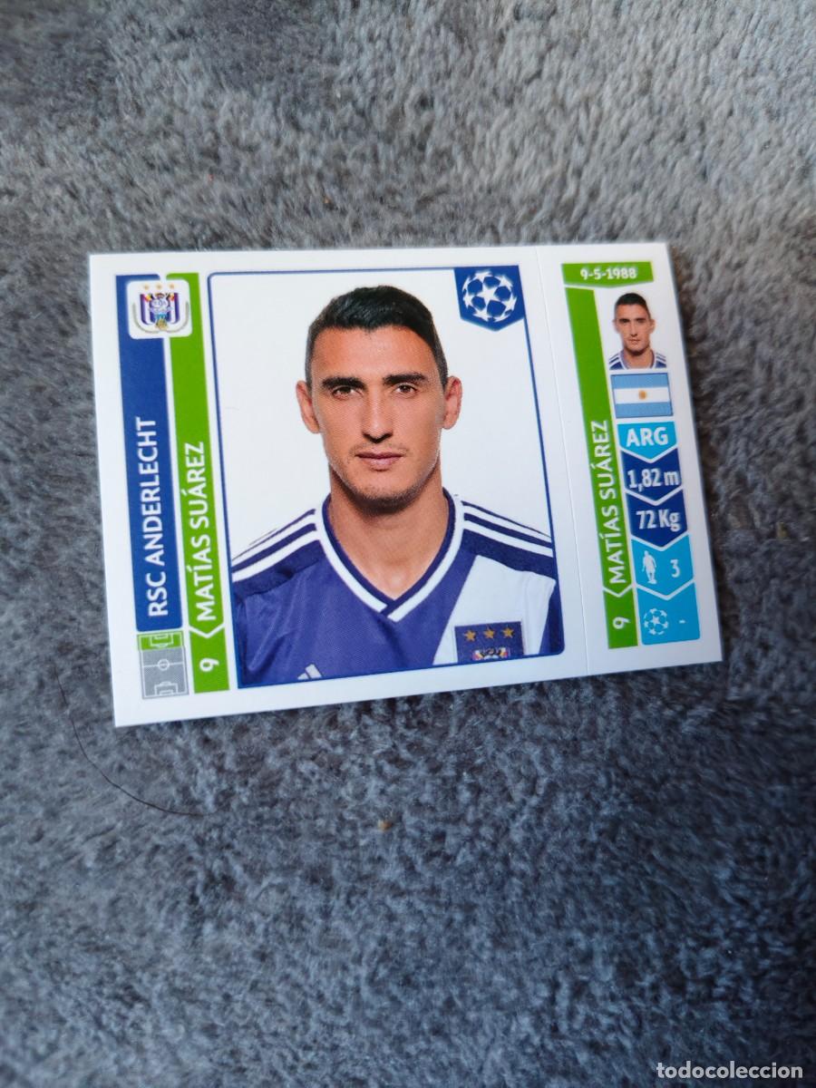Cromos de f&uacute;tbol: 324 CHAMPIONS LEAGUE 2014 15 MAT&Iacute;AS SU&Aacute;REZ RSC ANDERLECHT STICKER PANINI 14 2015 UCL AAM