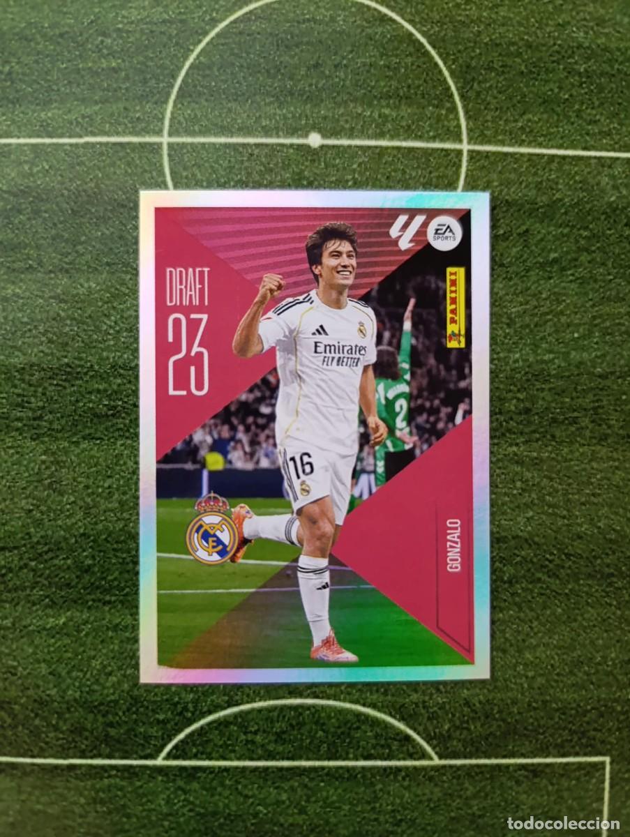 Fu&szlig;ball-Sticker: LIGA ESTE 2026 2027 GONZALO DRAFT N&ordm;9 REAL MADRID