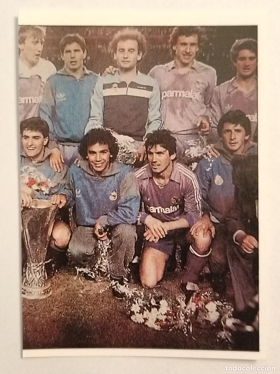 Fu&szlig;ball-Sticker: #113 EQUIPO 1985/1986 COLECCION REAL MADRID 95/96 PANINI