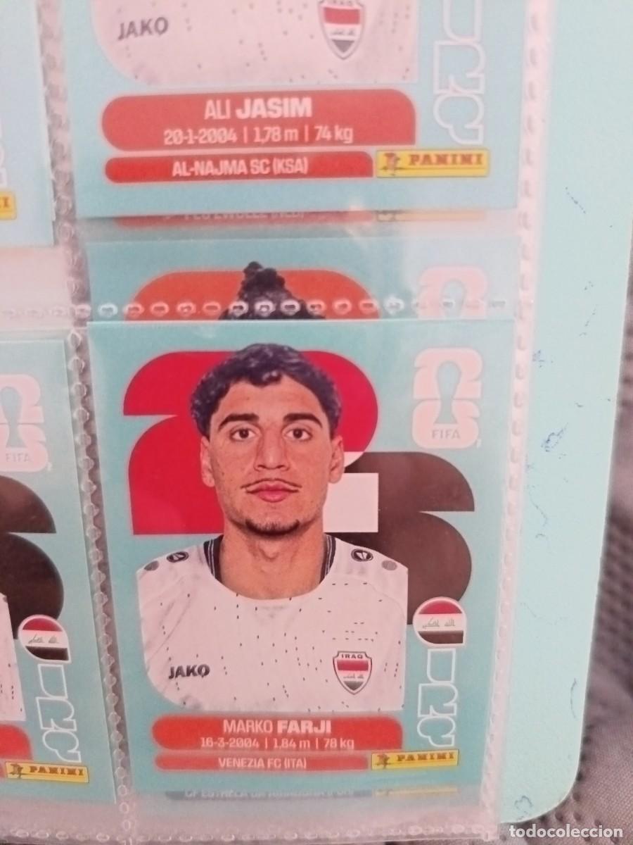 Fu&szlig;ball-Sticker: CROMO MUNDIAL 2026 - IRAQ IRQ N 16
