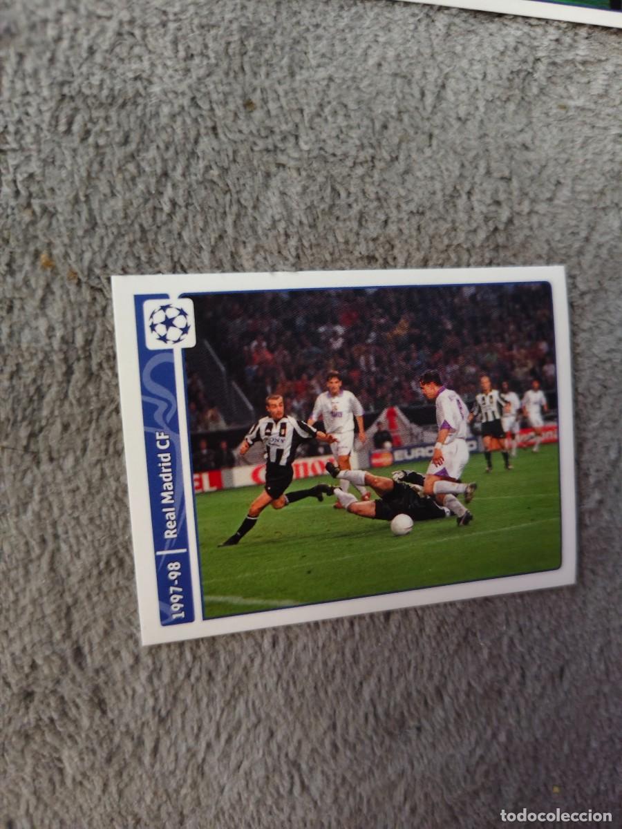 Fu&szlig;ball-Sticker: 338 CHAMPIONS LEAGUE 2014 15 FINAL REAL MADRID 1997-98 EUROPEAN CUPS STICKER PANINI 14 2015 UCL AAM