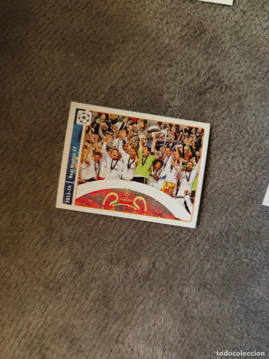 Fu&szlig;ball-Sticker: 343 CHAMPIONS LEAGUE 2014 15 FINAL 2013-14 REAL MADRID EUROPEAN CUPS STICKER PANINI 14 2015 UCL AAM