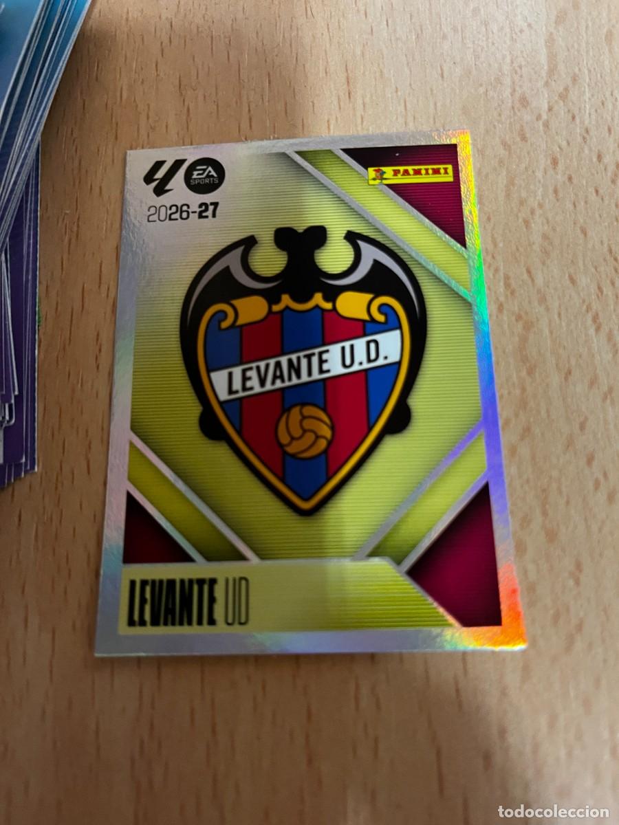 Fu&szlig;ball-Sticker: LIGA ESTE 2026 2027 26 27 PANINI N&ordm; 1 ESCUDO LEVANTE
