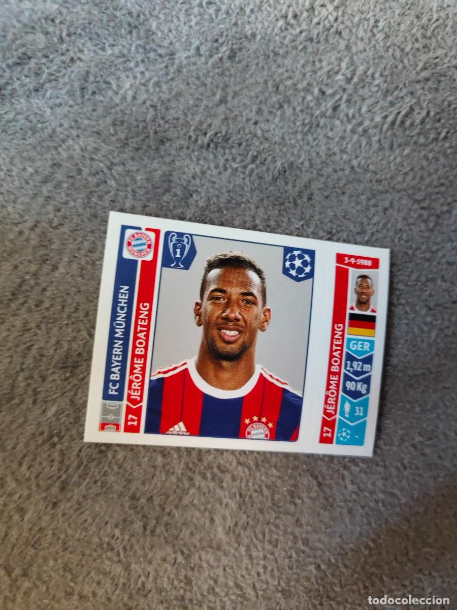 Fu&szlig;ball-Sticker: 347 CHAMPIONS LEAGUE 2014 15 J&Eacute;R&Ocirc;ME BOATENG FC BAYERN MUNCHEN MUNICH STICKER PANINI 14 2015 UCL AAM