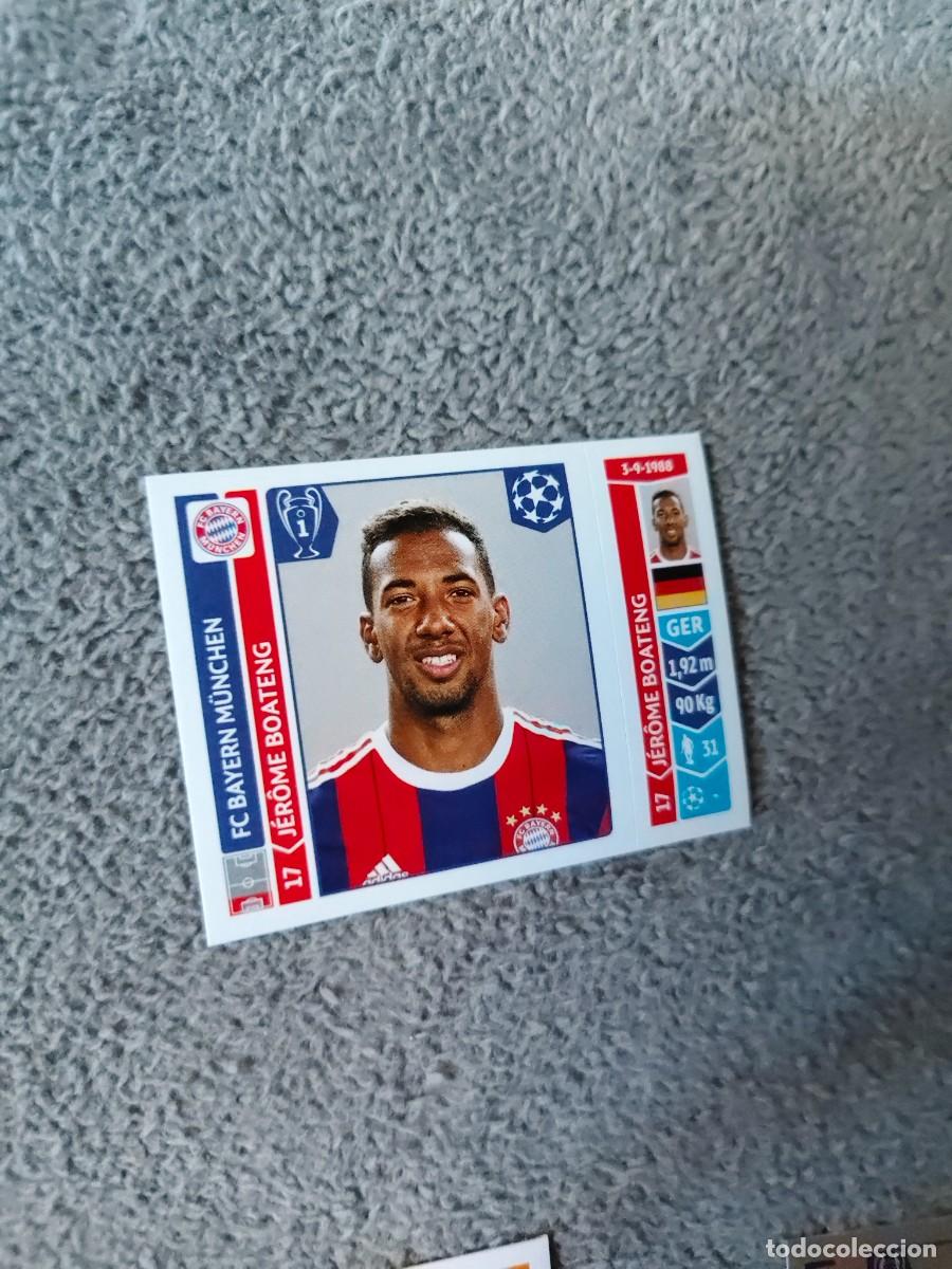 Fu&szlig;ball-Sticker: 347 CHAMPIONS LEAGUE 2014 15 J&Eacute;R&Ocirc;ME BOATENG FC BAYERN MUNCHEN MUNICH STICKER PANINI 14 2015 UCL AAM