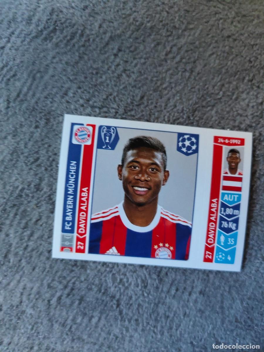 Fu&szlig;ball-Sticker: 349 CHAMPIONS LEAGUE 2014 15 DAVID ALABA FC BAYERN MUNCHEN MUNICH STICKER PANINI 14 2015 UCL AAM