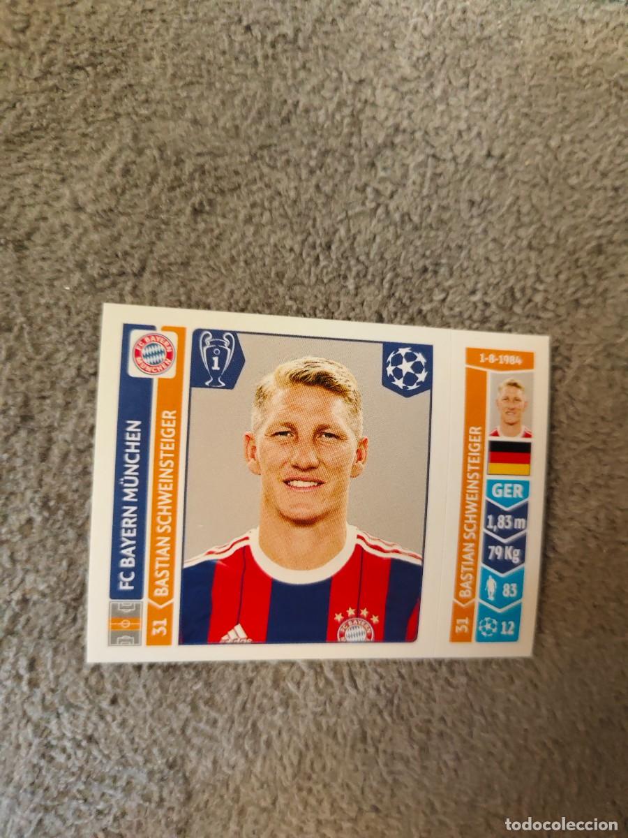 Fu&szlig;ball-Sticker: 351 CHAMPIONS LEAGUE 2014 15 SCHWEINSTEIGER FC BAYERN MUNCHEN MUNICH STICKER PANINI 14 2015 UCL AAM