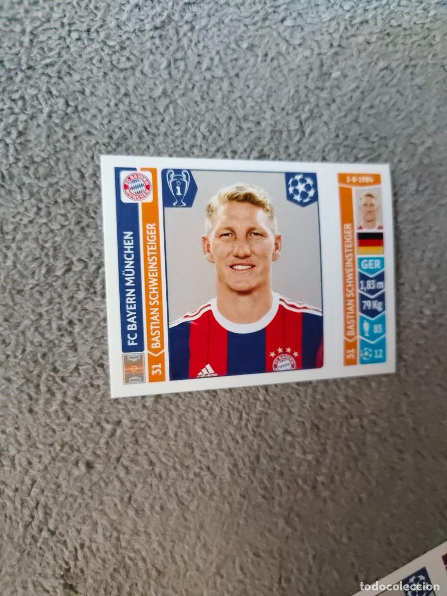 Fu&szlig;ball-Sticker: 351 CHAMPIONS LEAGUE 2014 15 SCHWEINSTEIGER FC BAYERN MUNCHEN MUNICH STICKER PANINI 14 2015 UCL AAM