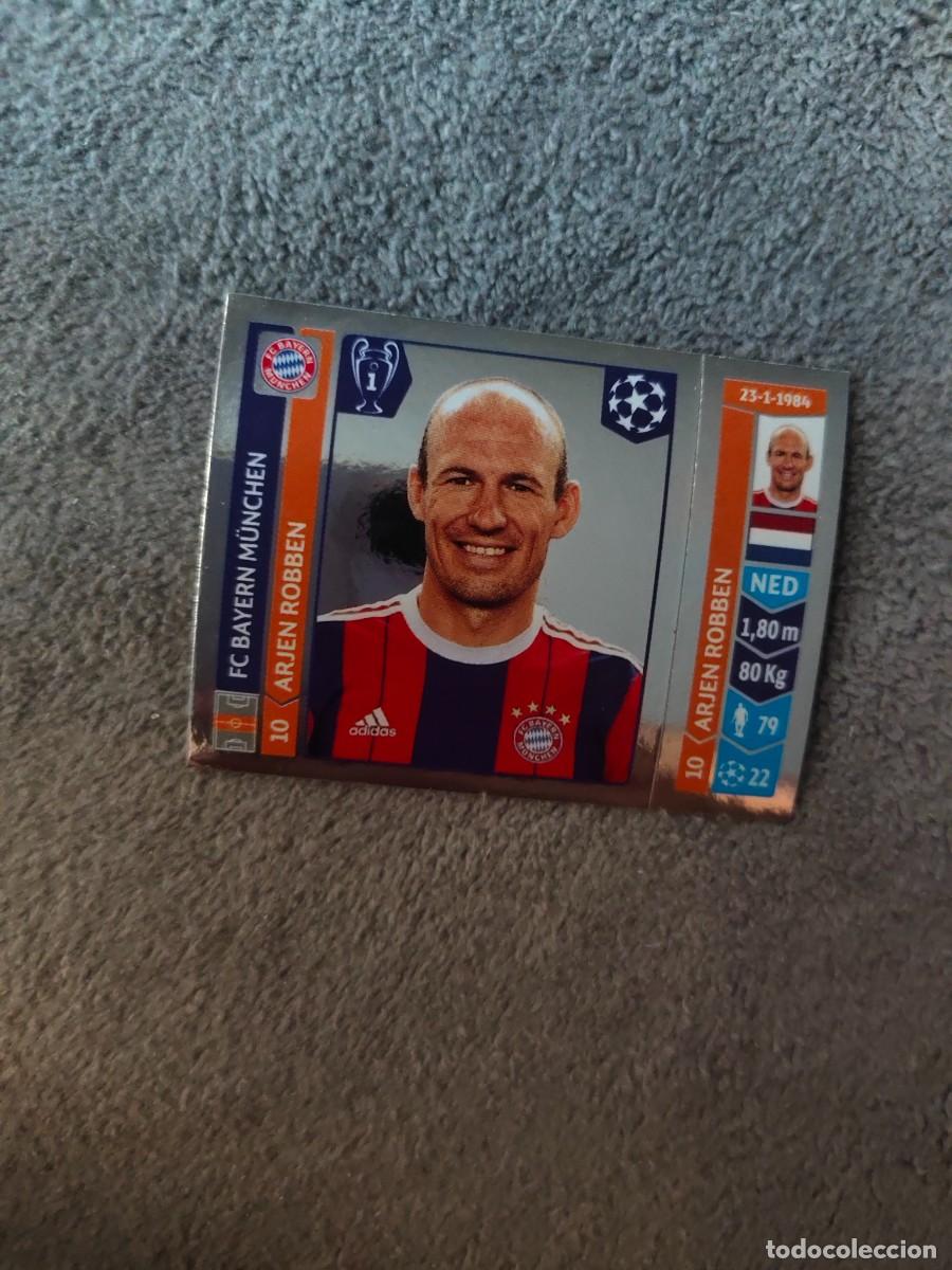 Fu&szlig;ball-Sticker: 352 CHAMPIONS LEAGUE 2014 15 ARJEN ROBBEN FC BAYERN MUNCHEN MUNICH STICKER PANINI 14 2015 UCL AAM
