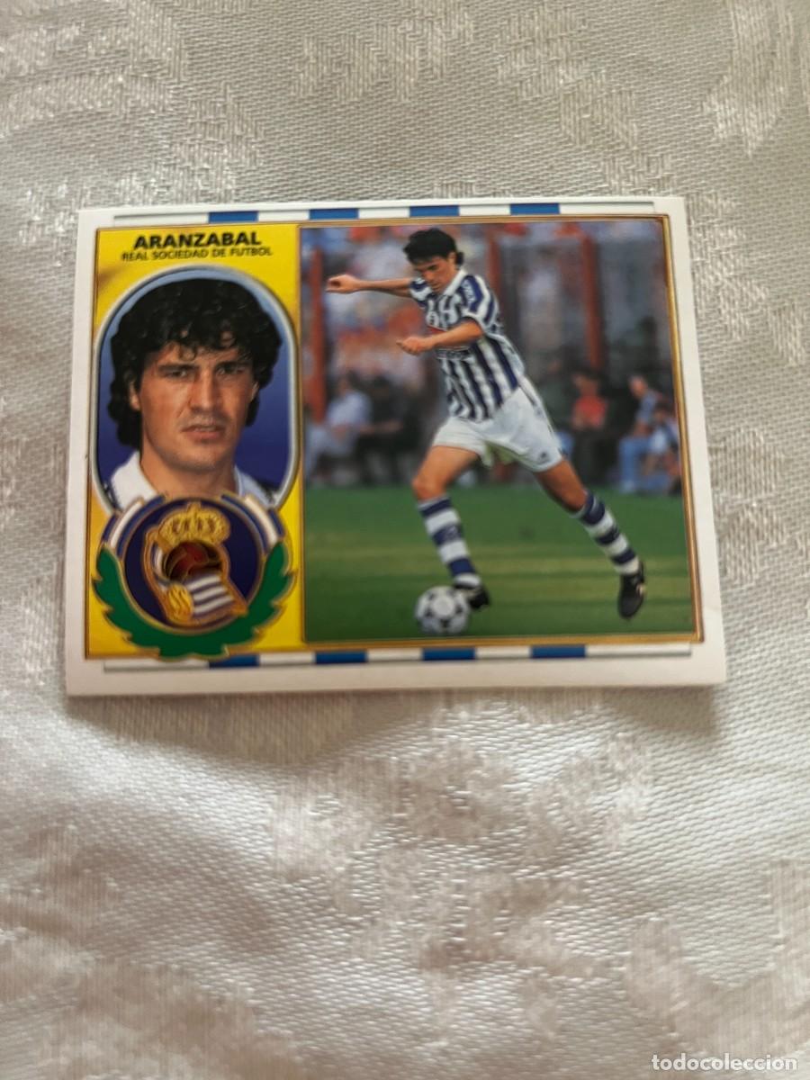 Fu&szlig;ball-Sticker: ARANZABAL REAL SOCIEDAD SIN PEGAR EDICIONES ESTE 1996-97
