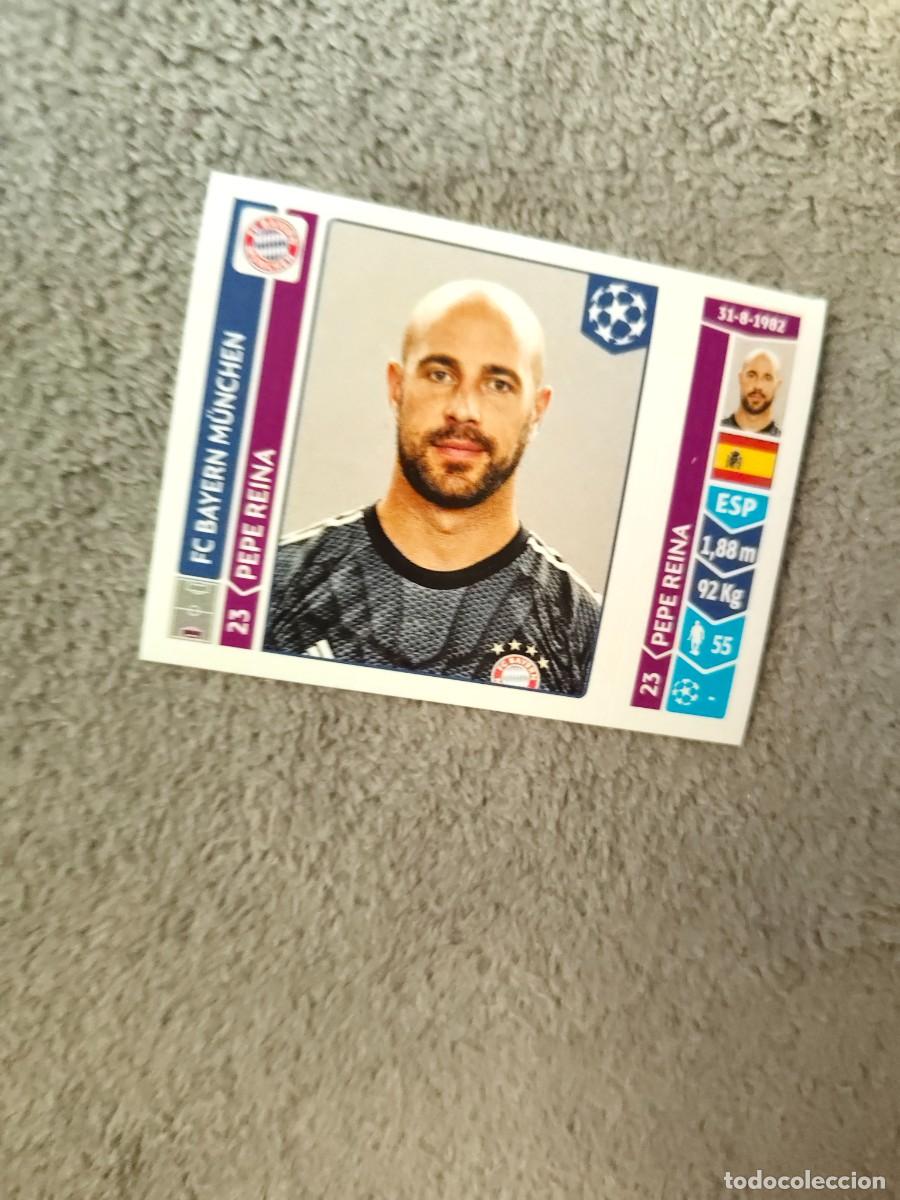 Fu&szlig;ball-Sticker: 356 CHAMPIONS LEAGUE 2014 15 PEPE REINA FC BAYERN MUNCHEN MUNICH STICKER PANINI 14 2015 UCL AAM