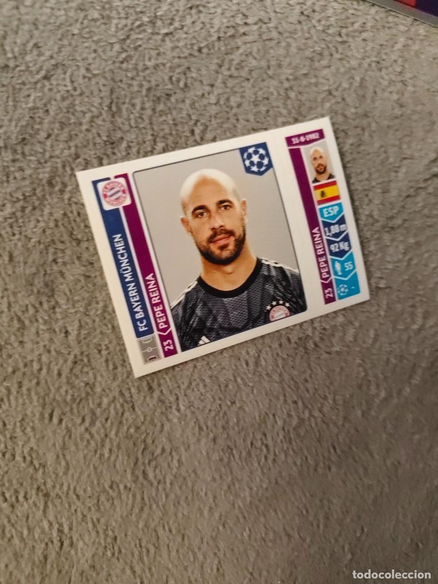 Fu&szlig;ball-Sticker: 356 CHAMPIONS LEAGUE 2014 15 PEPE REINA FC BAYERN MUNCHEN MUNICH STICKER PANINI 14 2015 UCL AAM