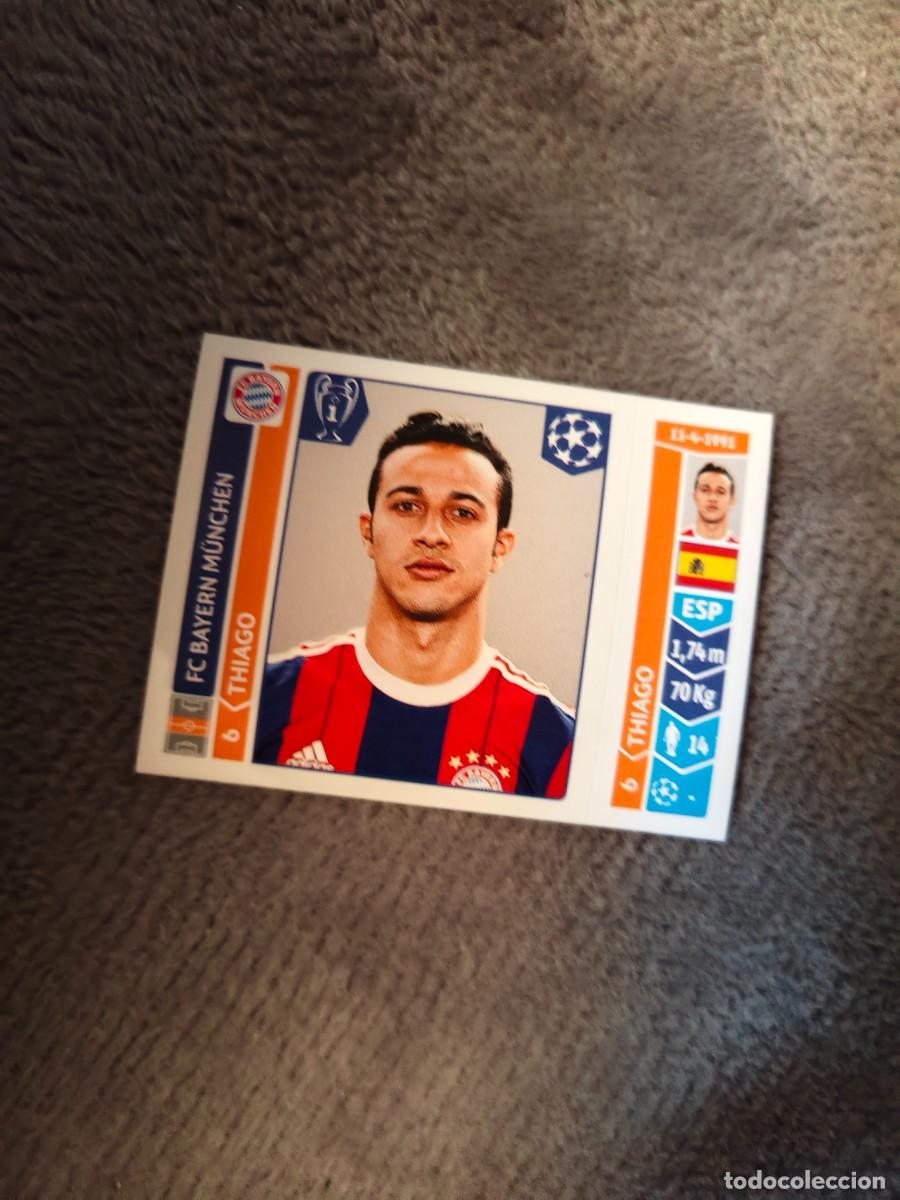 Fu&szlig;ball-Sticker: 360 CHAMPIONS LEAGUE 2014 15 THIAGO FC BAYERN MUNCHEN MUNICH STICKER PANINI 14 2015 UCL AAM
