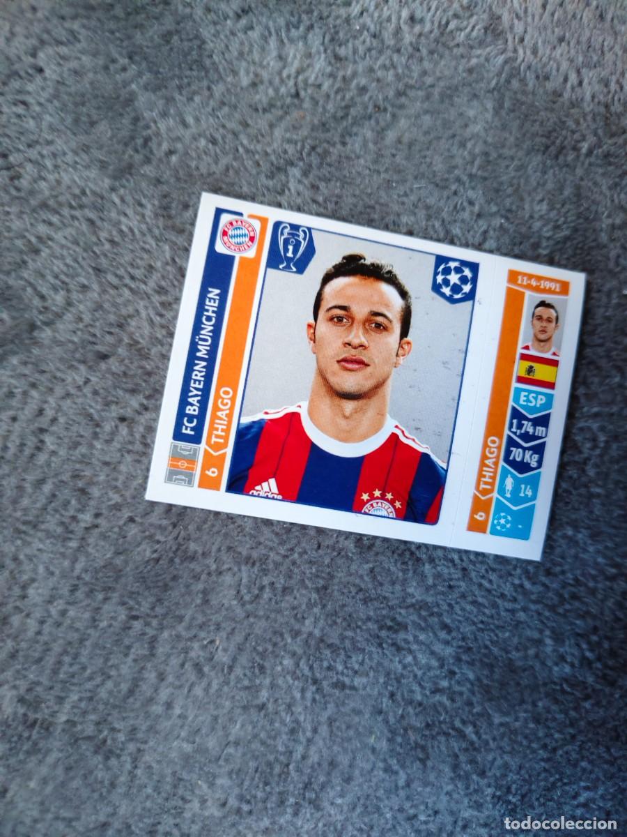 Fu&szlig;ball-Sticker: 360 CHAMPIONS LEAGUE 2014 15 THIAGO FC BAYERN MUNCHEN MUNICH STICKER PANINI 14 2015 UCL AAM