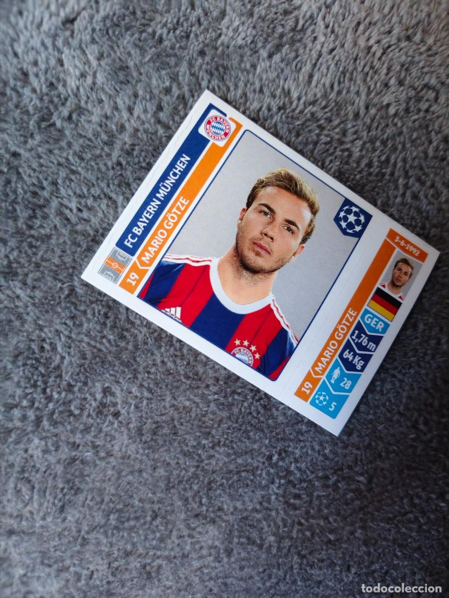 Fu&szlig;ball-Sticker: 361 CHAMPIONS LEAGUE 2014 15 MARIO G&Ouml;TZE FC BAYERN MUNCHEN MUNICH STICKER PANINI 14 2015 UCL AAM
