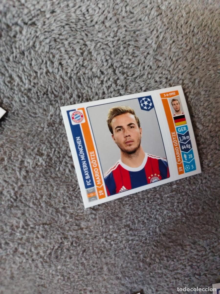 Fu&szlig;ball-Sticker: 361 CHAMPIONS LEAGUE 2014 15 MARIO G&Ouml;TZE FC BAYERN MUNCHEN MUNICH STICKER PANINI 14 2015 UCL AAM