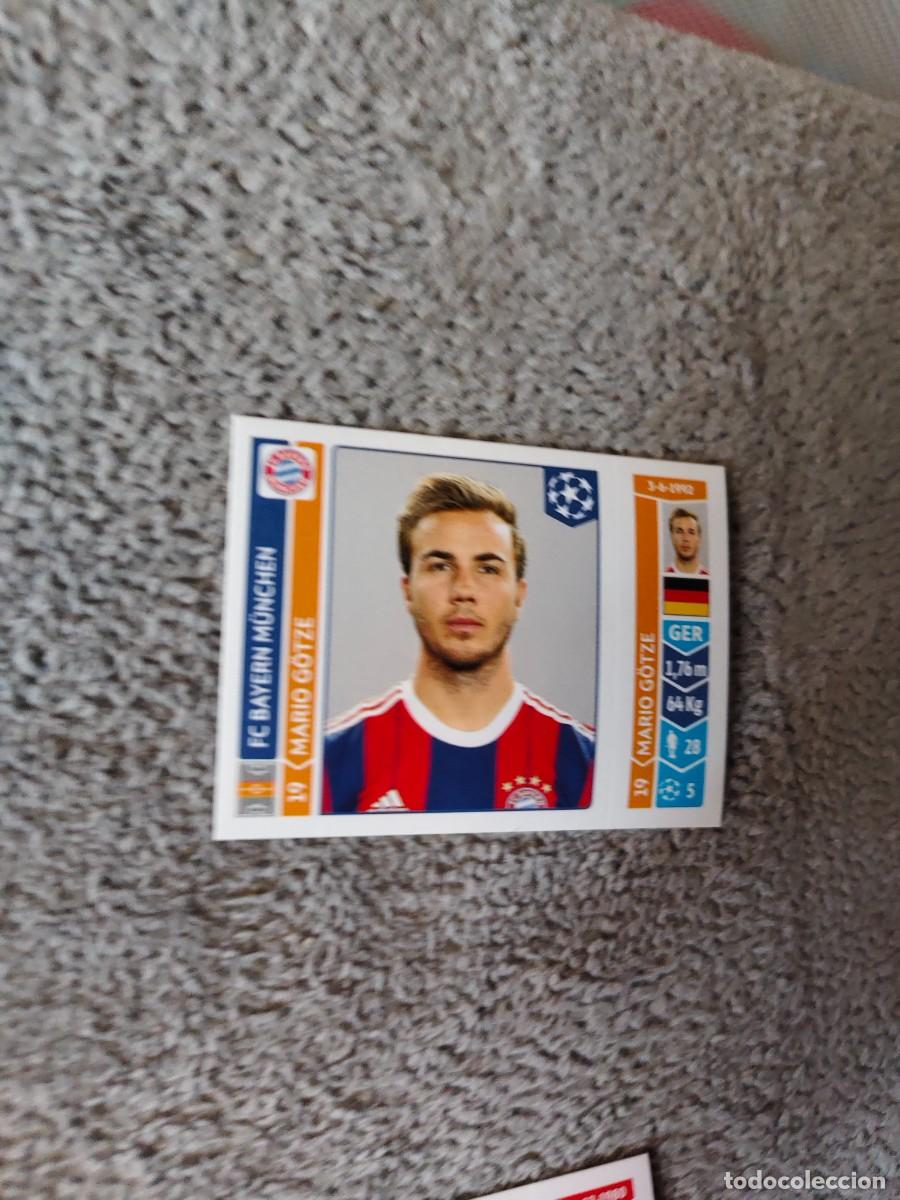 Fu&szlig;ball-Sticker: 361 CHAMPIONS LEAGUE 2014 15 MARIO G&Ouml;TZE FC BAYERN MUNCHEN MUNICH STICKER PANINI 14 2015 UCL AAM