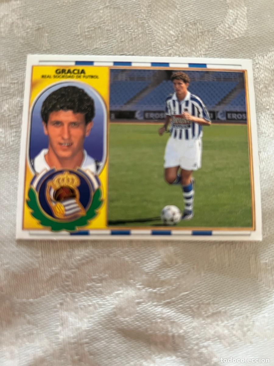 Cromos de f&uacute;tbol: GRACIA REAL SOCIEDAD SIN PEGAR EDICIONES ESTE 1996-97