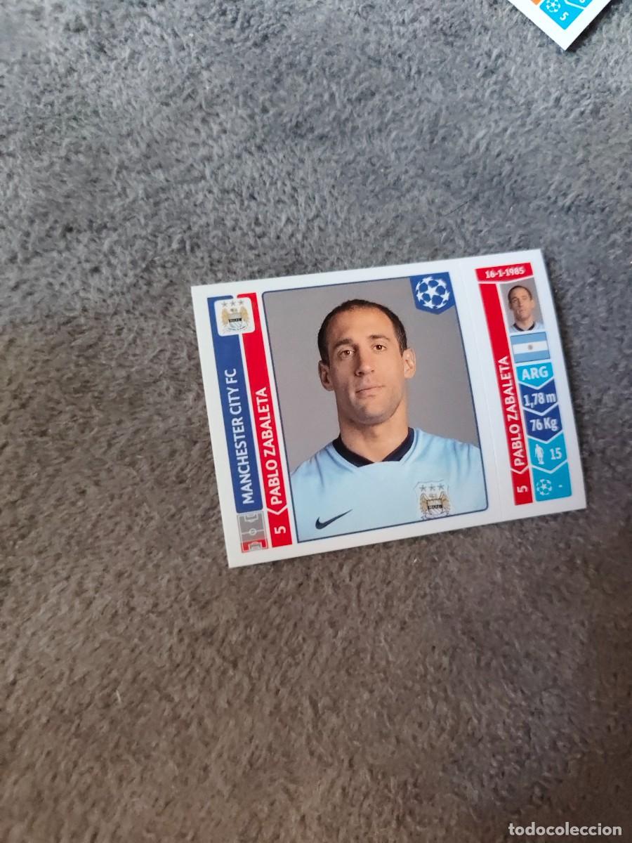 Football Stickers: 364 CHAMPIONS LEAGUE 2014 15 PABLO ZABALETA MANCHESTER CITY FC STICKER PANINI 14 2015 UCL AAM