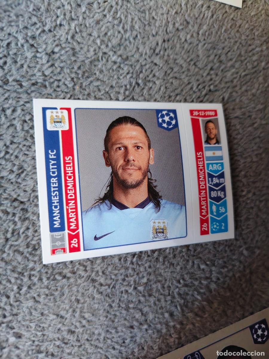 Cromos de f&uacute;tbol: 365 CHAMPIONS LEAGUE 2014 15 MART&Iacute;N DEMICHELIS MANCHESTER CITY FC STICKER PANINI 14 2015 UCL AAM