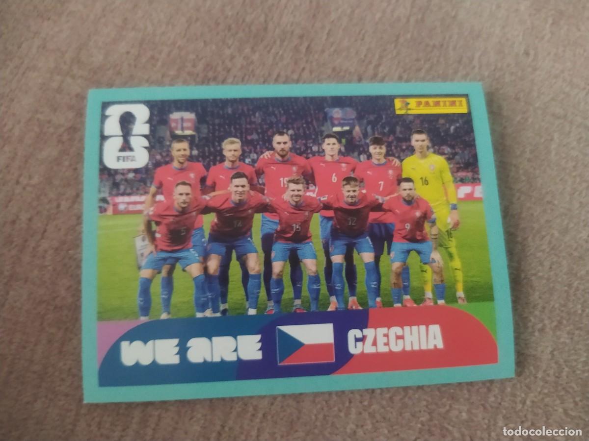 Cromos de f&uacute;tbol: CZE 13 CZE13 EQUIPO Rep&uacute;blica Checa Chequia Mundial 2026 Panini