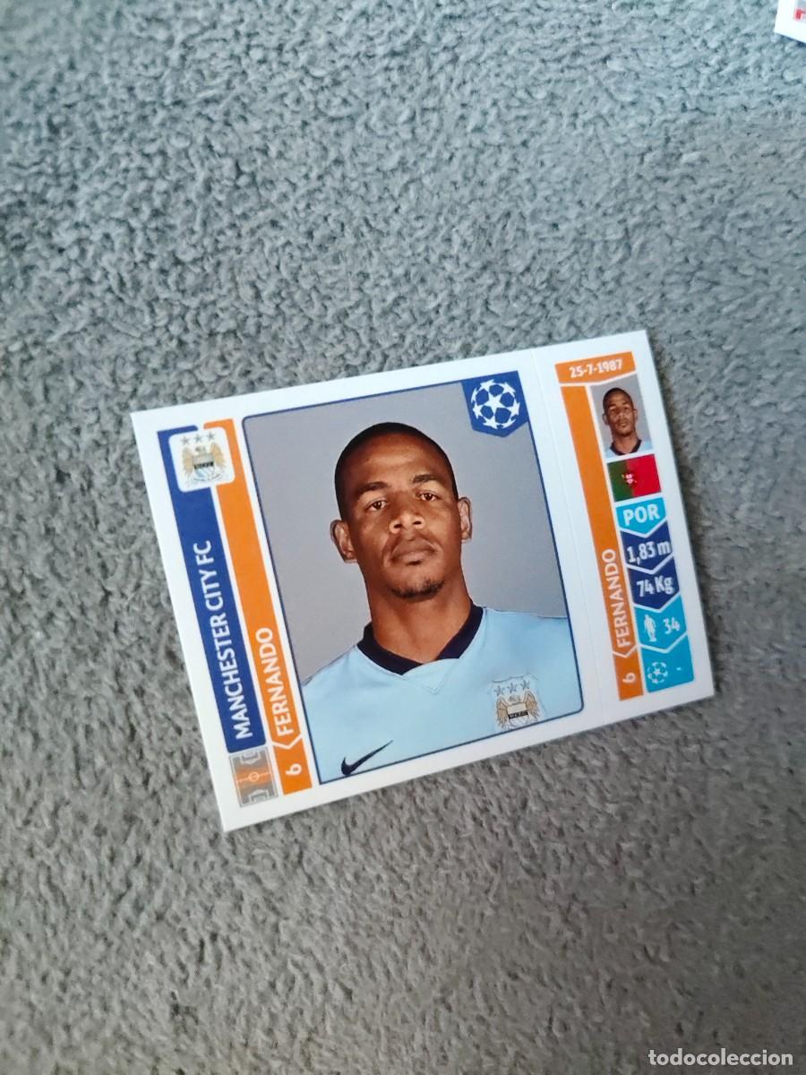 Cromos de f&uacute;tbol: 368 CHAMPIONS LEAGUE 2014 15 FERNANDO MANCHESTER CITY FC STICKER PANINI 14 2015 UCL AAM