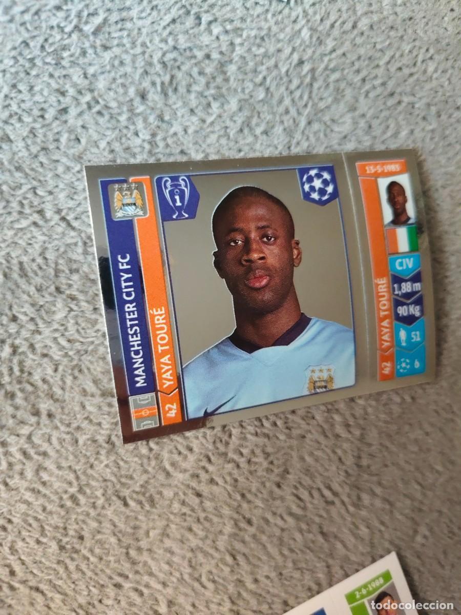 Cromos de f&uacute;tbol: 369 CHAMPIONS LEAGUE 2014 15 YAYA TOUR&Eacute; MANCHESTER CITY FC STICKER PANINI 14 2015 UCL AAM