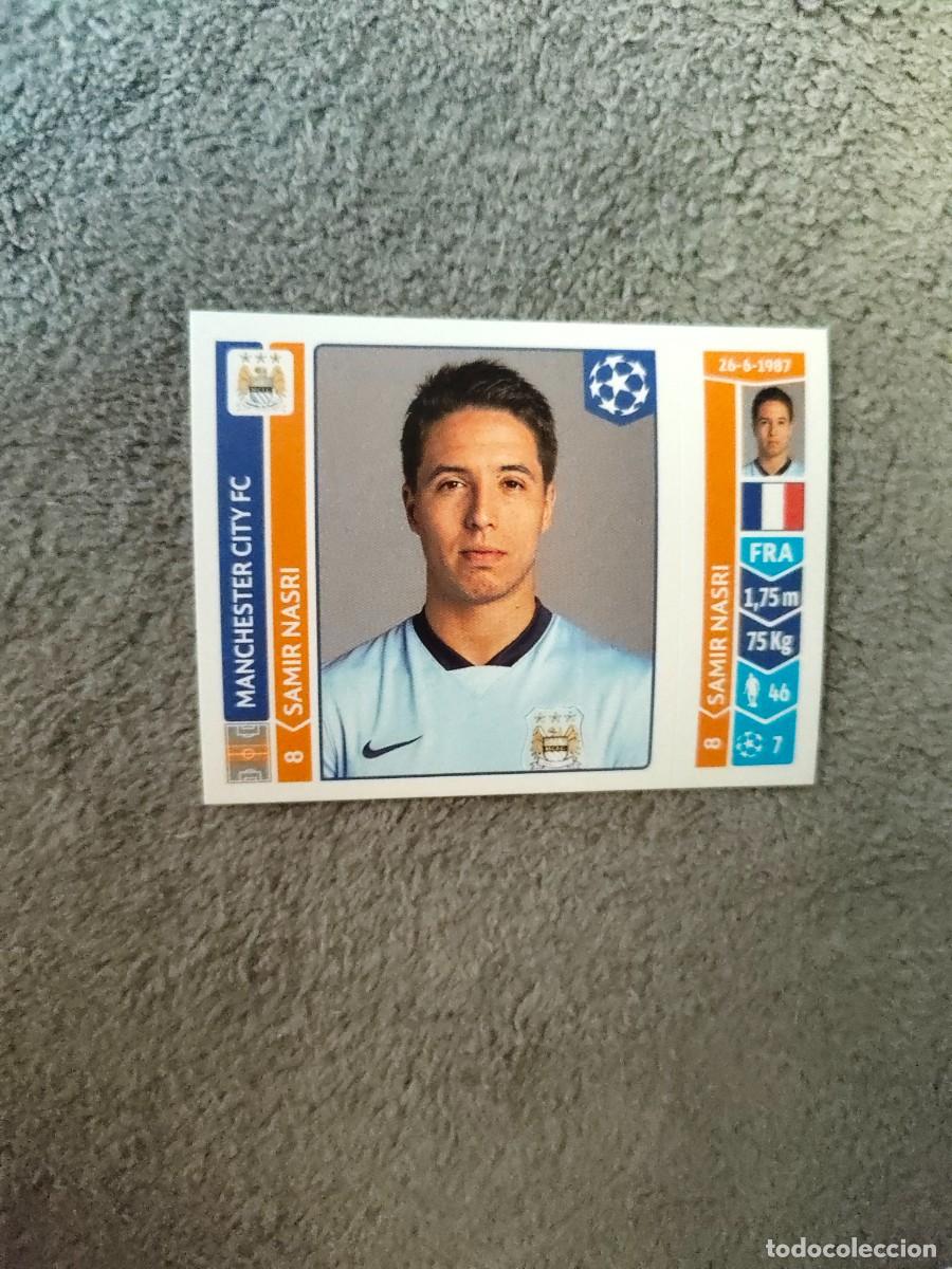 Cromos de f&uacute;tbol: 370 CHAMPIONS LEAGUE 2014 15 SAMIR NASRI MANCHESTER CITY FC STICKER PANINI 14 2015 UCL AAM