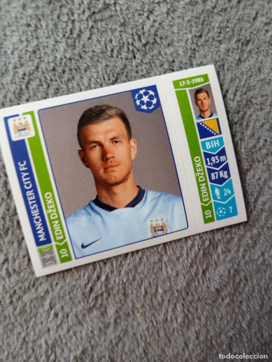 Cromos de f&uacute;tbol: 373 CHAMPIONS LEAGUE 2014 15 EDIN DŽEKO MANCHESTER CITY FC STICKER PANINI 14 2015 UCL AAM
