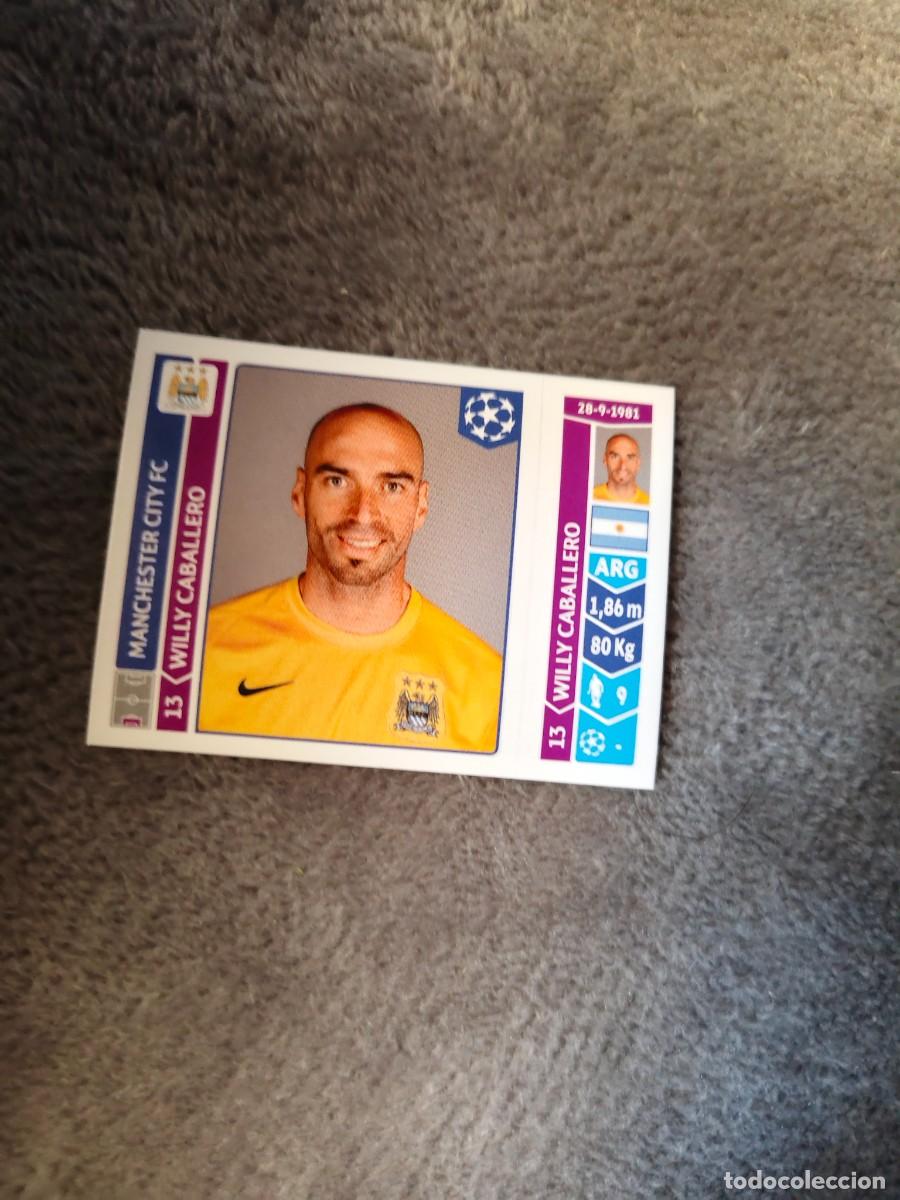 Cromos de f&uacute;tbol: 374 CHAMPIONS LEAGUE 2014 15 WILLY CABALLERO MANCHESTER CITY FC STICKER PANINI 14 2015 UCL AAM