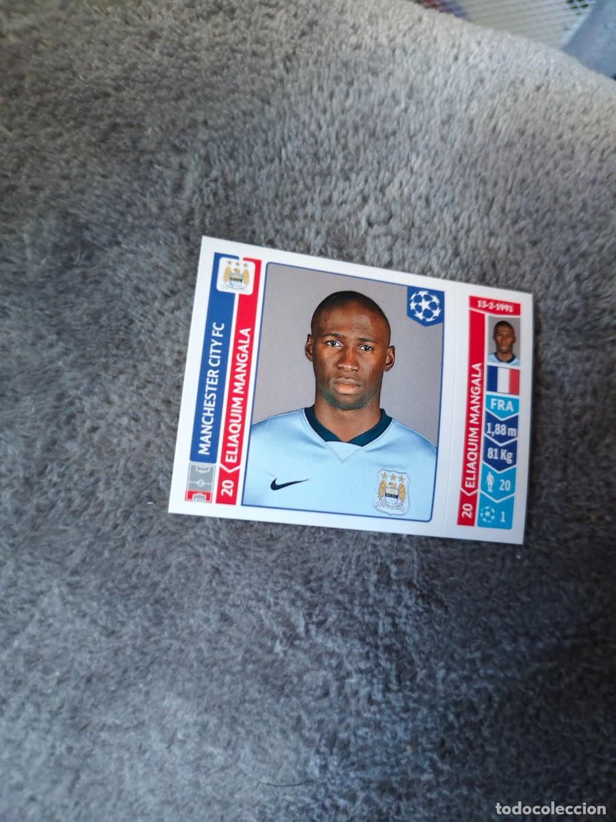 Cromos de f&uacute;tbol: 375 CHAMPIONS LEAGUE 2014 15 ELIAQUIM MANGALA MANCHESTER CITY FC STICKER PANINI 14 2015 UCL AAM
