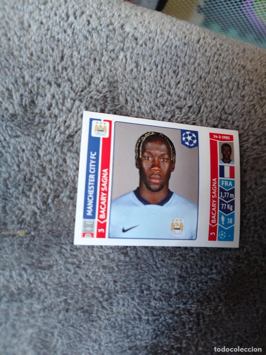 Figurine di Calcio: 376 CHAMPIONS LEAGUE 2014 15 BACARY SAGNA MANCHESTER CITY FC STICKER PANINI 14 2015 UCL AAM