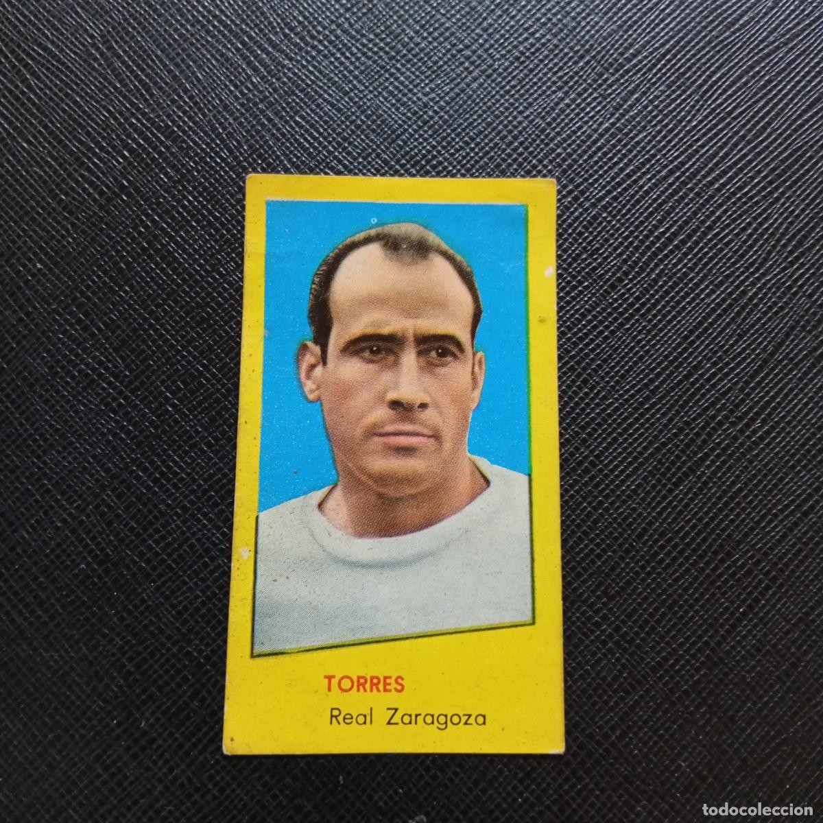 Figurine di Calcio: TORRES ZARAGOZA BRUGUERA 1960 1961 CROMO FUTBOL 60 61 LIGA - DESPEGADO - A38 PG280